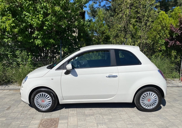 Fiat 500 cena 24400 przebieg: 148000, rok produkcji 2010 z Poznań małe 529